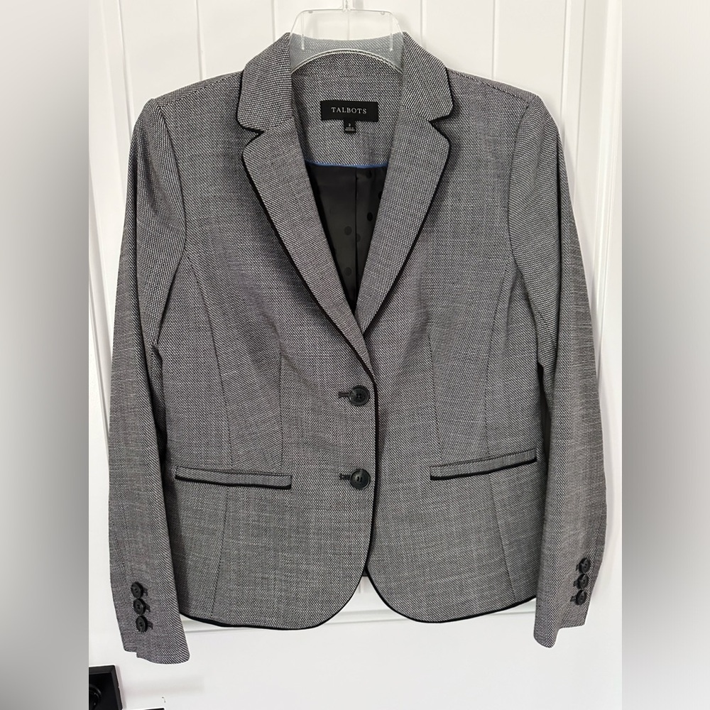Talbots Gray Blazer